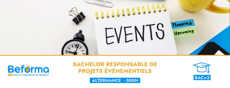 BACHELOR Responsable de projets événementiels (BAC+3)