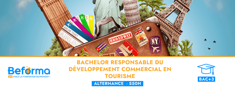 Bachelor Responsable du développement commercial en Tourisme